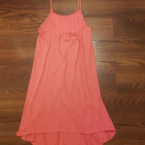 Hi Lo dress with lace design